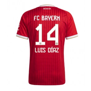 Bayern Munich Luis Diaz #14 Hjemmebanetrøje Dame 2026-27 Kortærmet